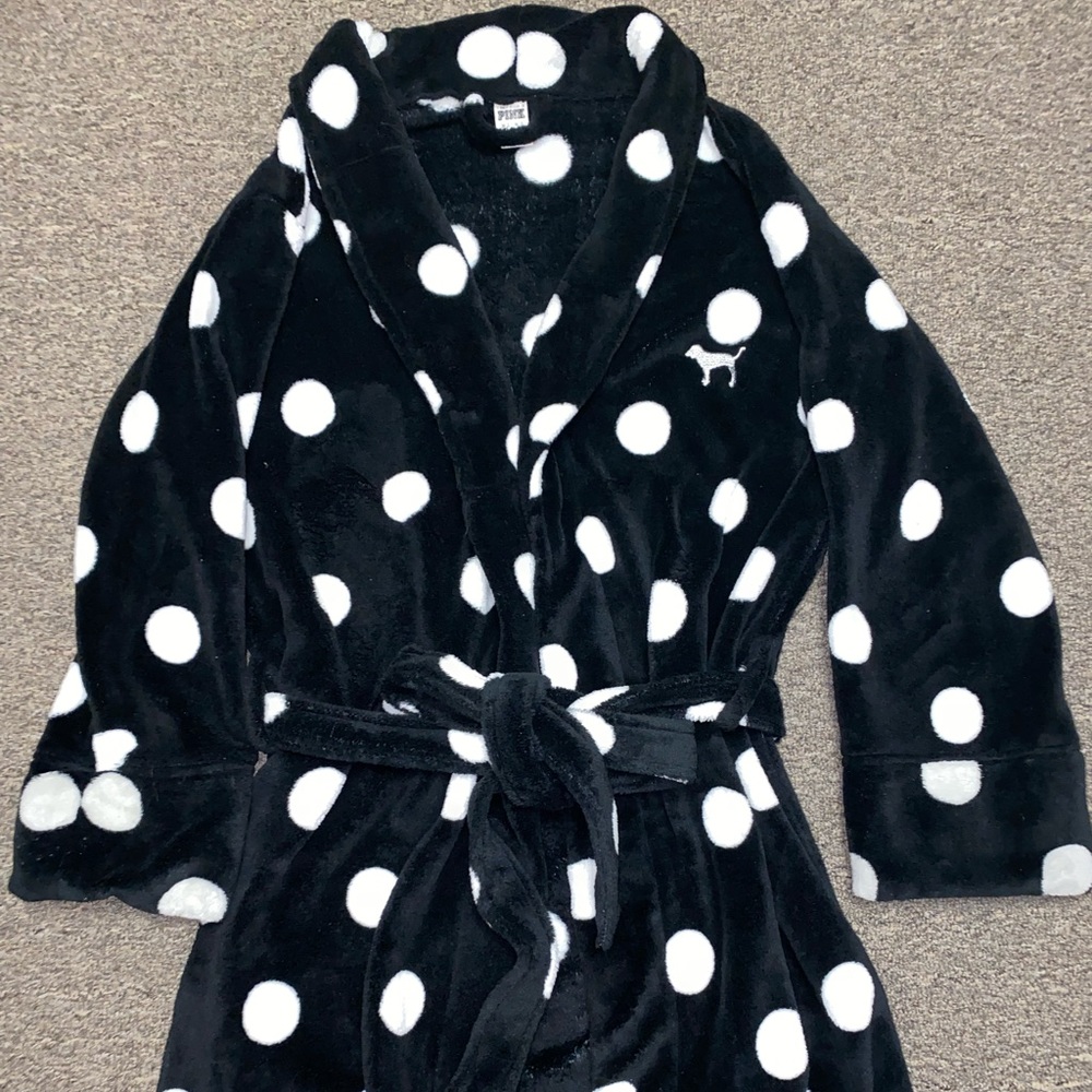 Black and white Robe